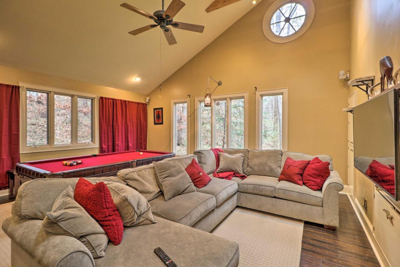 Cozy Conyers Cabin With Fireplace And Pool Table! Exteriér fotografie